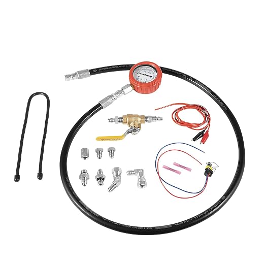 Hpop Test Tool High Pressure & Air Leak Test Gauge Tool Kit for 1994-2007 Ford 6.0L & 7.3L Powerstroke F250 F350 Dual Purpose Test Tool