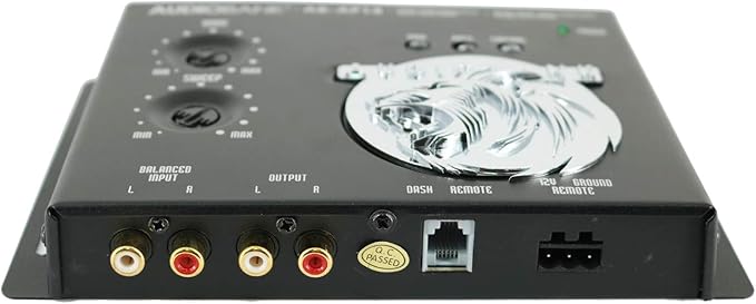 AudioBank 1/2 Din Car Audio Digital High Performance Bass Control Machine Including Bass Processor, Bass Maximizer & Sound Restoration for Subwoofer with Bass Knob (AB-AP14)