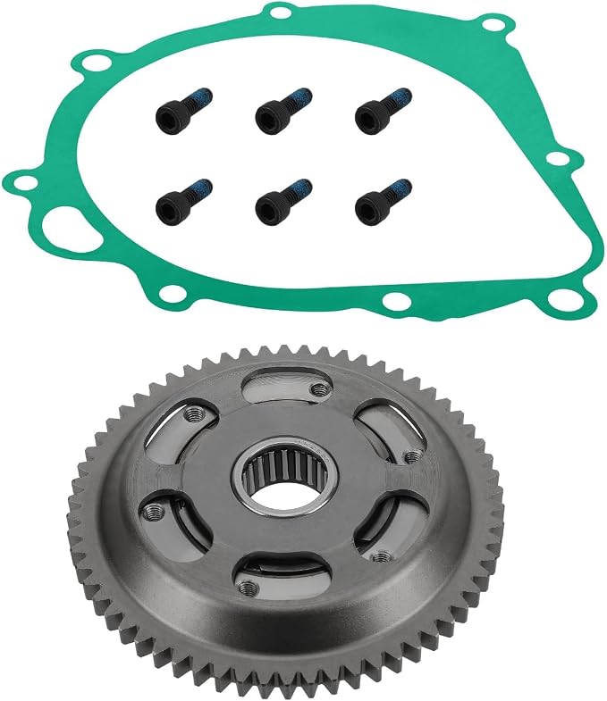 JAVIK Starter Clutch & Gear Gasket Kit for Suzuki Quadsport Z400 LT-Z400Z 2003-2013 LT-Z400 2003-2014 OEM# 12600-29810 09263-25049