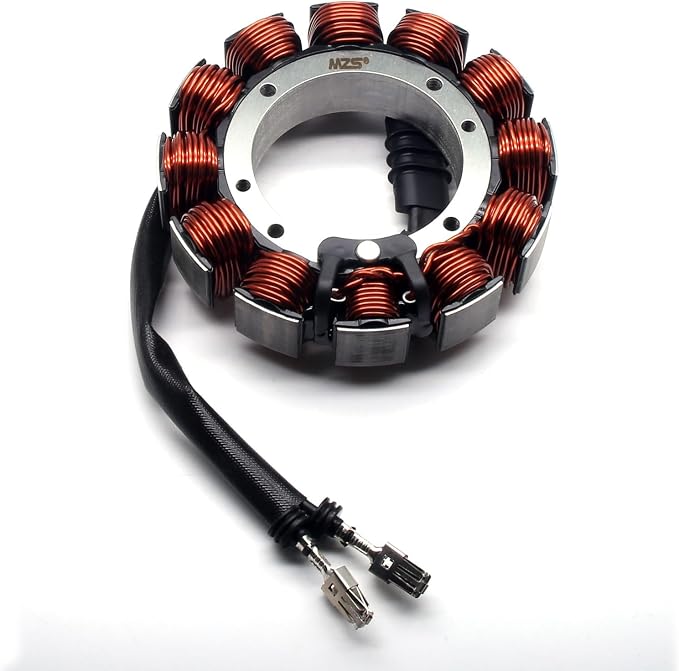 MZS Motorcycle Electric Stator Coil 29987-97 45A Compatible With Electra Glide 1997-1998 / Road Glide 1998 / Road King 1997-1998