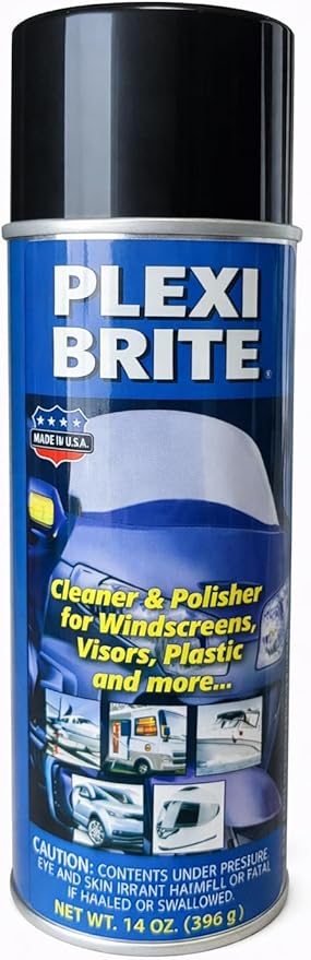 Bike Brite MC69000 Clear Plastic Cleaner/Polisher, 14 fl. oz.