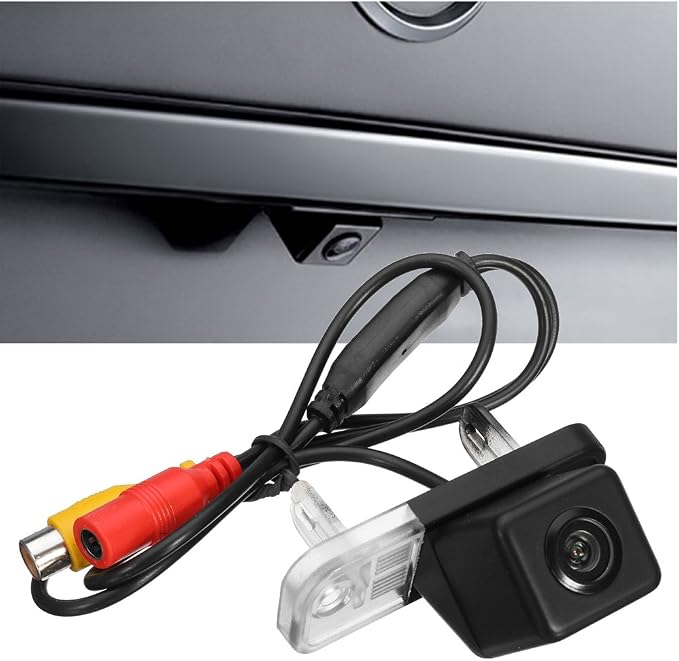 Car Backup Camera, Waterproof Rear-view License Plate Light Reverse Parking Camera for Mercedes-Benz CLS Klasse CLS550/CLS300/320/350/500/E230/320CDI (Bj 2004-2011)