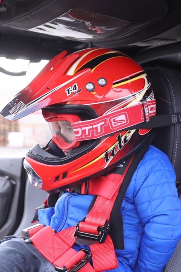 UTVMA Helmet Holders - Head Support for Young UTV Riders Compatible with All Seats and Helmets!