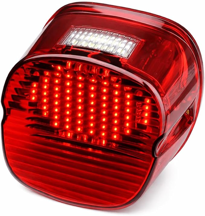 Eagle Lights Red Strobing LED Tail Light Upgrade for Harley Davidson Sportster/Softail/Touring/Dyna
