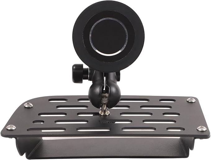 Aunginsy Center Console Dash Mount Magnetic Phone Holder Compatible with Ford Maverick 2022-2024, Dashboard Instrument Table Organizer Storage Tray Groove Panel Cell Mobile Phone Bracket Accessories