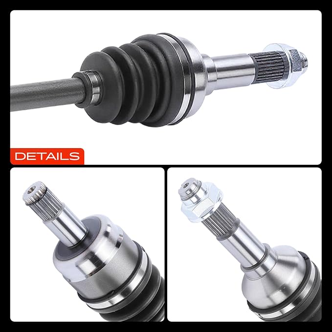 A-Premium Front CV Axle Shaft Assembly for Yamaha Models | Compatible with YXZ1000R 2016 2017 2018 2019 2020 2021 2022, Front Left and Right, Set of 2 (1 Pair)