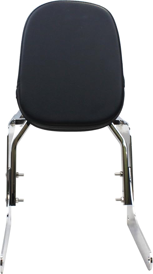 YHMOTO Motorcycle Passenger Backrest Sissy Bar with Luggage Rack Set for Honda Rebel 250 CMX250 CMX250C CA250 All Years