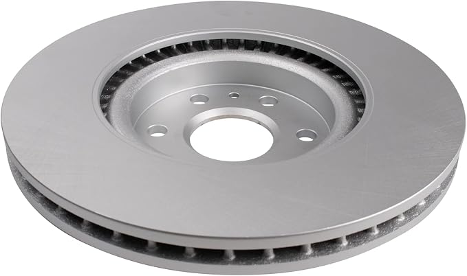 TRQ Front Brake Rotor Set G Coated Vented Compatible with 2010-2016 Cadillac SRX 2011 Saab 9-4X