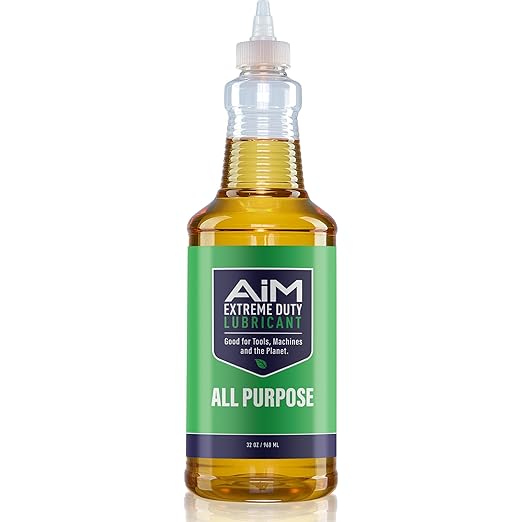 PlanetSafe Lubricants AiM Extreme Duty Lubricant/Grease - 32 oz - All-Purpose Spray - Household Oil - Safe for Tools, Machinery, Garage Doors, Moving Parts - Made in The USA!