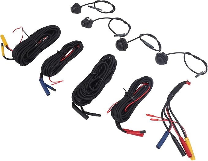 360° Panoramic Car Camera System - 1080P HD Front, Rear, Left & Right View for Car Display (2053A Chip + 6053A Lens)