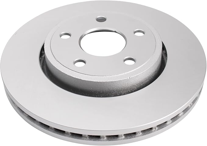 TRQ Front Brake Rotor Set G Coated Vented Compatible with 2011-2020 Dodge Durango 2011-2020 Jeep Grand Cherokee