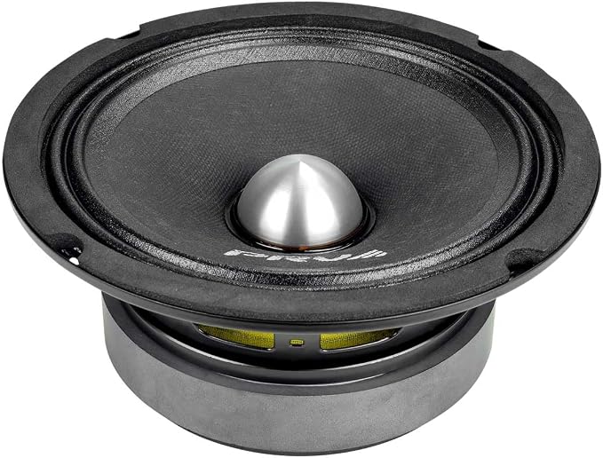 PRV AUDIO 6.5 Inch Midrange Bullet Speaker 6MR400-4 Bullet, 4 Ohm 400 Watts High Performance Car Audio Loudspeaker High Output Sound (Single)