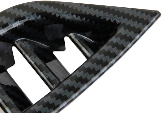 Carbon Fiber Style Center Console Air Vent Cover Trim Kit Accessories for 2018-2023 Subaru Crosstrek,2019-2024 Forester,2017-2023 Impreza