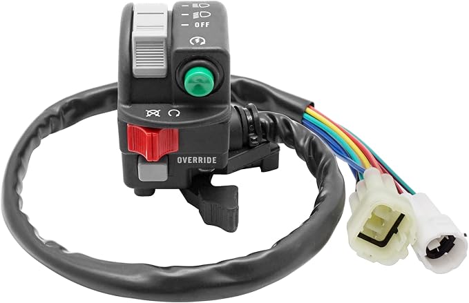 M MATI Start Stop Headlight Switch & Ignition Key Switch for Yamaha Big Bear 400 2007-2008 5KM-83972-00-00 5KM-83973-00-00 4SH-82510-00-00