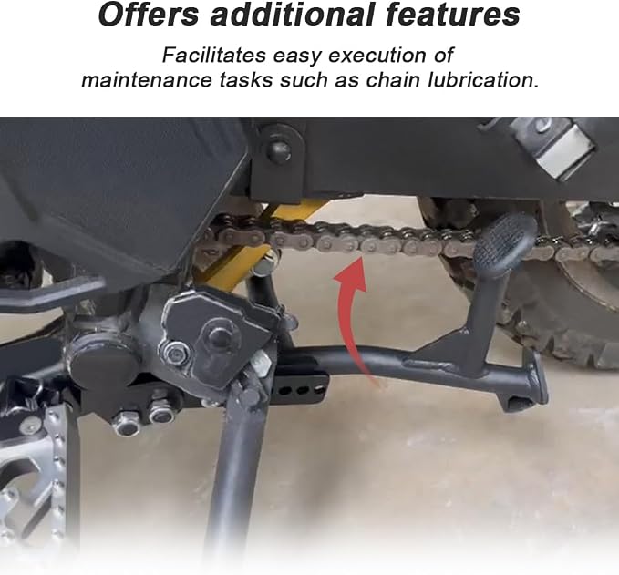 Xitomer Center stand Central Center Kickstand, Fit for KLR650 Gen 3 2022+, Motorcycle Center Kickstand Foot Center Stand