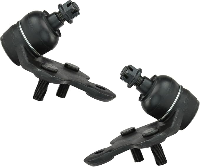 TRQ Front Lower Driver and Passenger Side Ball Joint Set Compatible with 10-17 Lexus RX350 18-19 RX350 All Wheel Drive 20-22 RX350 10-22 RX450h 18-22 RX350L 18-22 RX450hL 08-19 Toyota Highlander