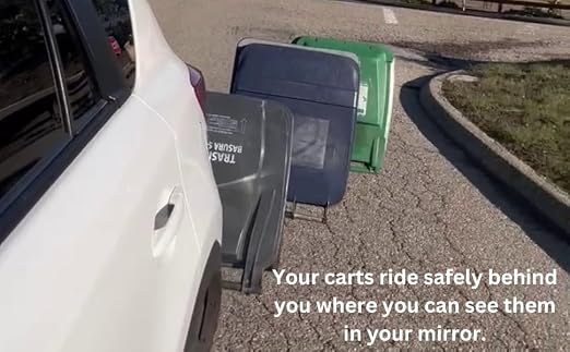 One Vehicle to Cart Strap and One Cart to Cart Strap