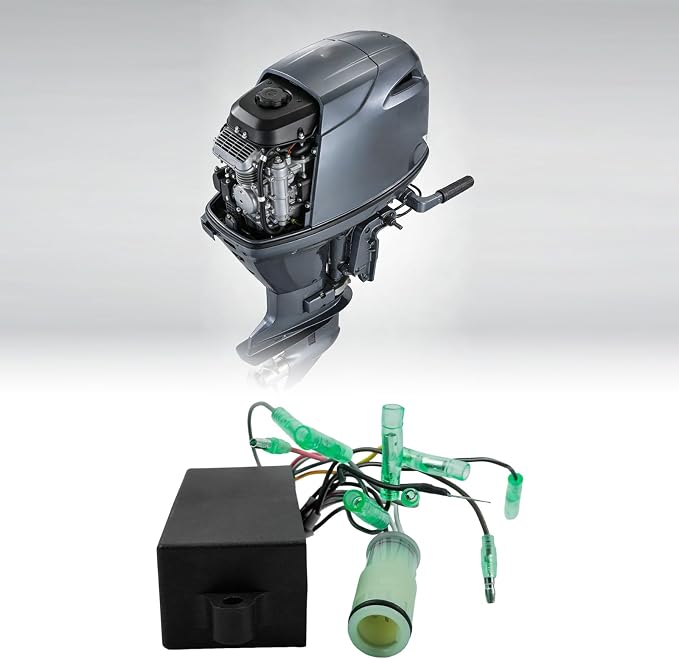 6H4-85540-21-00 Ignition Control Module 6h4-85540-21-00 Compatible with Yamaha 40-50hp 2t 3cly Outboard Motor Replacement for 6H4-85540-21-00