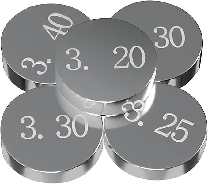 Road Passion 9.48mm Valve Shims Kit 156 Pieces 1.2mm-4mm for Kawasaki ZX1200 Ninja ZX-12R 2000-2005 / ZX1400 Ninja ZX-14 2006-2010