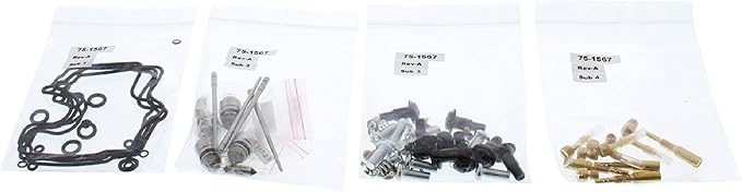 All Balls Racing 26-1704 Carburetor Rebuild Kit Compatible with/Replacement For Suzuki GSX-R 600 1998-2000