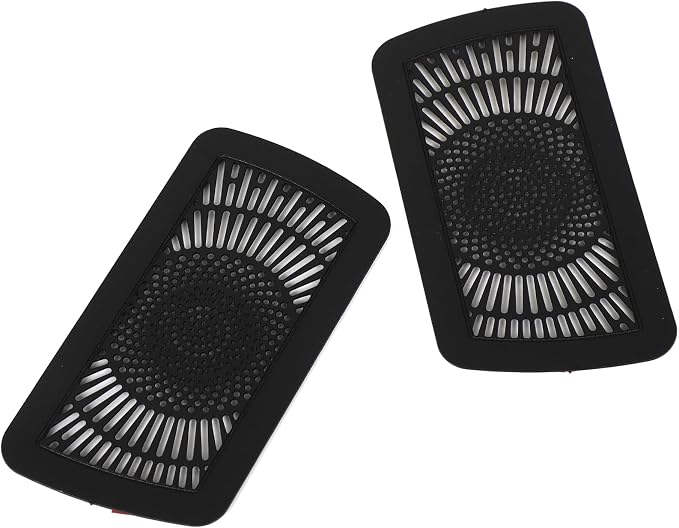 Daeiclru Center Console Dashboard Air Vent Grill Panel Cover Compatible with Toyota Tacoma 2024 2025, Air Outlet Anti-Blocking Trim Dashboard Grille Cover 4th Gen Tacoma Accessories (Side)