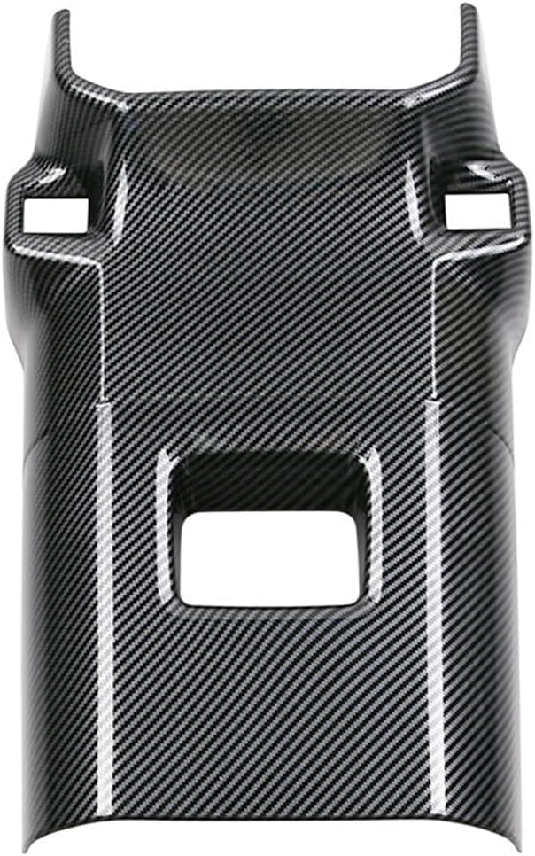 Rear Air Condition Vent Outlet Rear Defense Kick Outlet Compatible with Toyota Grand Highlander 2024 2025 2026 Fit for 2024-2026 Grand Highlander ABS Accessories(Carbon Fiber)