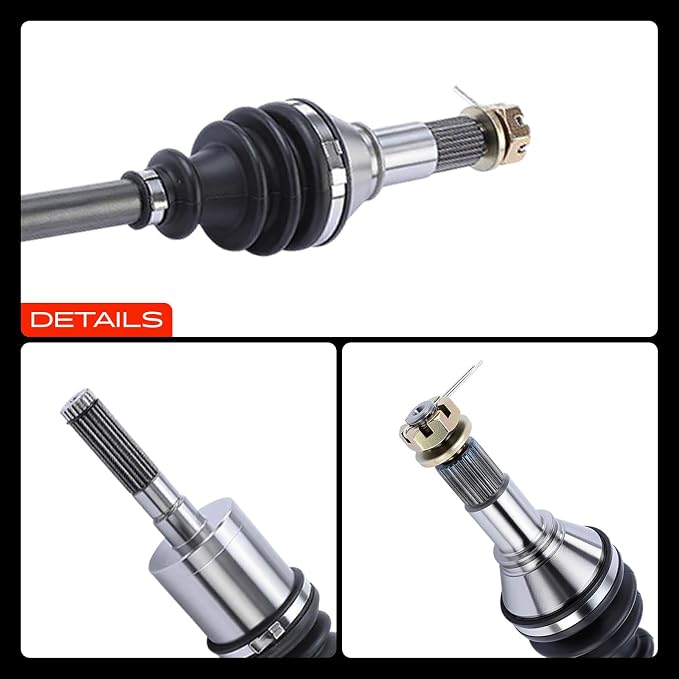 A-Premium Front Right Passenger Side CV Axle Shaft Assembly for Can-Am | Compatible with Outlander (Max) 500/650/1000/800R/1000R, Renegade 500/1000/800R/1000R, 2012-2017, Replace# 705401116