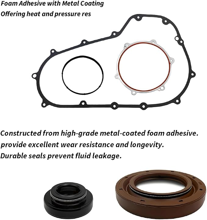 Cyco Primary Gasket & Extra Plate Friction Steel Clutch Kit for Touring Models Electra Glide, Road Glide, Road King, Street Glide OEM#34934-06 37871-04 37871-98A