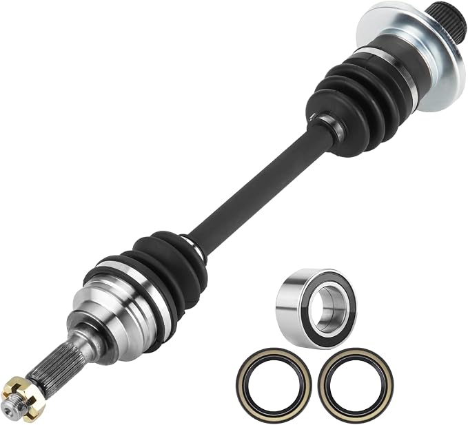 Rear Left/Right CV Axle Shaft with Bearings for Suzuki King Quad（4x4）450 500 700 750 2007-2022, CV Axle Drive Shaft with Bearing Assembly for 64901-31G10, 64901-31G11-1 PCS
