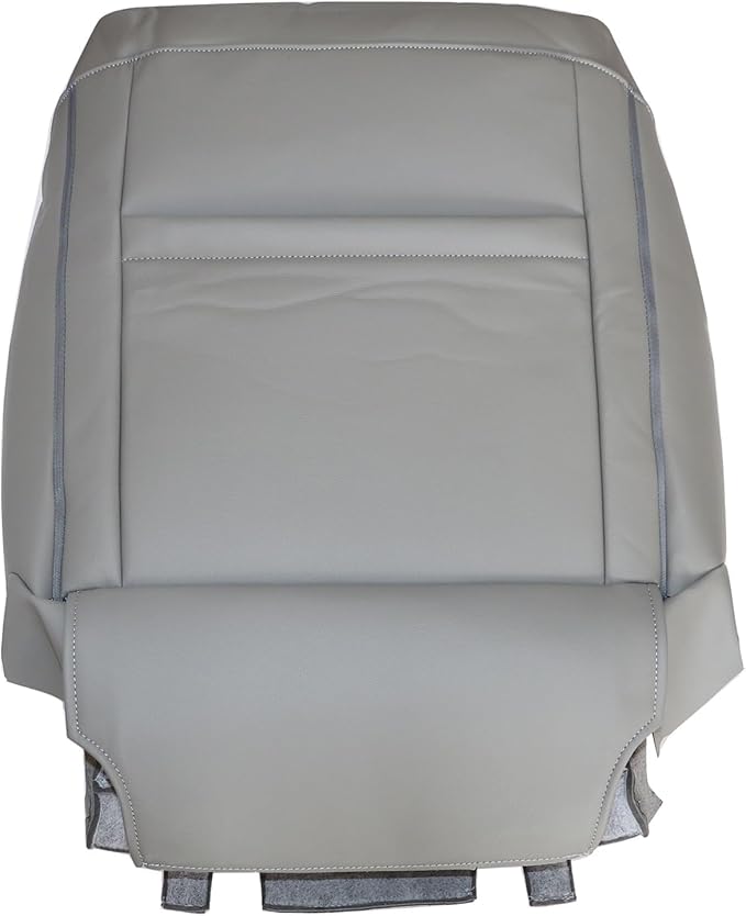 NLQR Front Driver & Passenger Bottom & Top Lean Back Replacement Seat Covers Microfiber Leather Compatible with Toyota 4Runner 2003 2004 2005 2006 2007 2008 2009, LB42 or FG42 Stone Gray