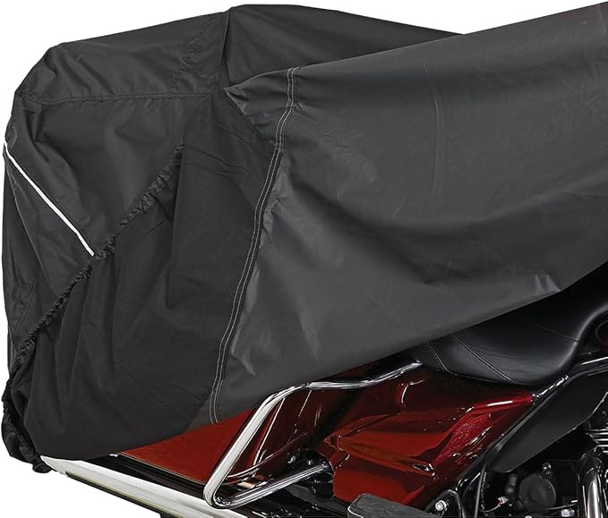Nelson Rigg USA Defender Extreme Motorcycle Cover; Waterproof; Outdoor All Weather; Fade Resistant; Ventilated; Reflective; Lock Grommets; Storage Bag (Large)