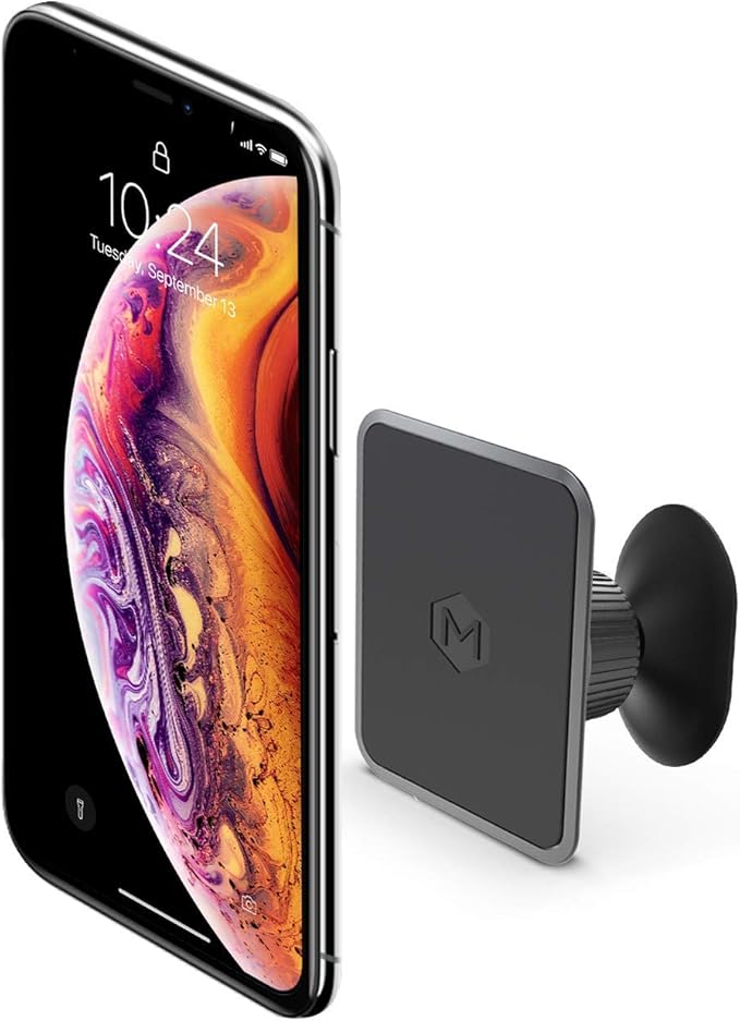 Car Mount - Magnetic Car Mount with Ultra Strong Magnets - 3M Adhesive Dashboard Neodymium Magnet Phone Mount, Phone Holder Compatible with iPhone and Android