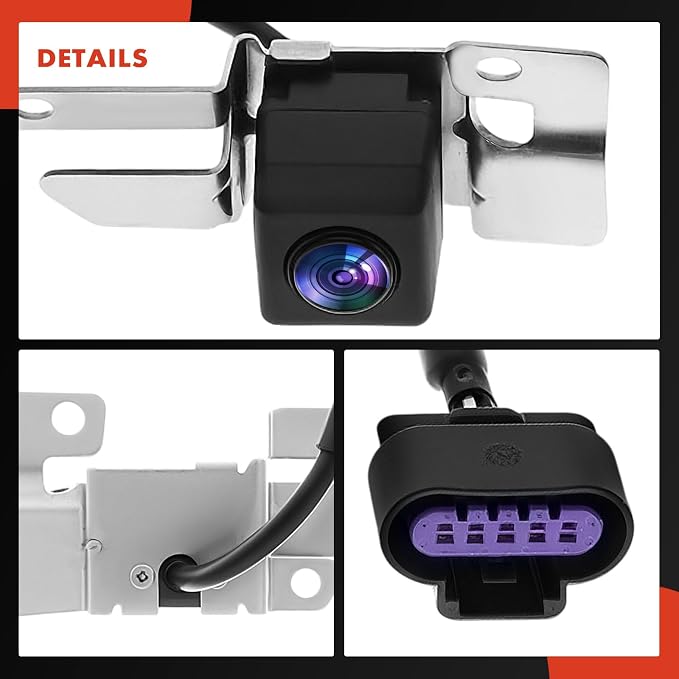 A-Premium Rear View Backup Camera Compatible with Hummer | Parking Camera for H3 2008 2009