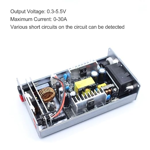 TS-30A Motherboard Short Circuit Repair Instrument, Short Circuit Detector, Anti Burning Motherboard Repair Tool, Adjustable Voltage Regulator, Adjustable Regulated Current Meter for Cell Phone(#1)