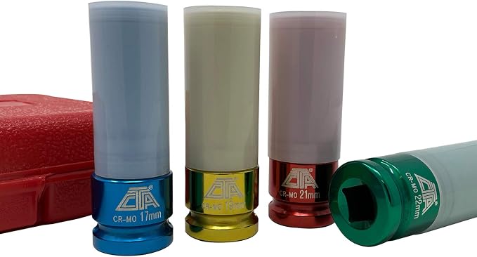 CTA Tools 1014 Thin-Wall Metric Impact Socket Set (4 Pc.)