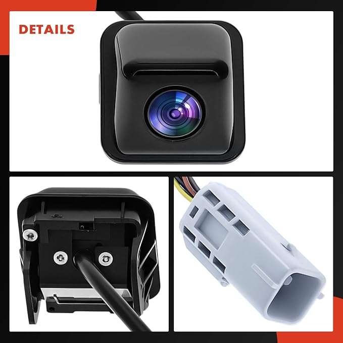 A-Premium Rear View Backup Camera Compatible with Cadillac | Parking Camera for 2016 2017 2018 2019 CTS
