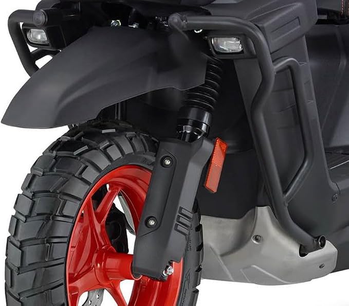 Mokuo Iron Motorcycle Frame Guard Crash Bar Protector Fit for 2023 Yamaha Zuma 125 Enhanced Version