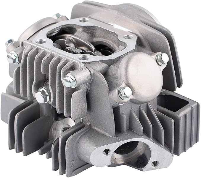 Lifan 125 Complete Cylinder Head Assembly Kit for 52.4mm Bore 125cc Horizontal Engines Motorcycle ATV Go Kart Dirt Bike Parts
