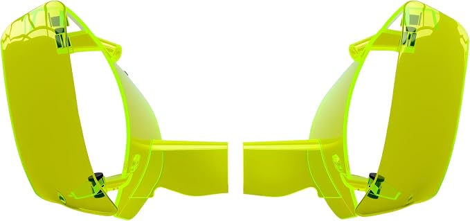 Side Wings Wind Air Deflector Fairing Fit for Harley 2024-2026 CVO Road Glide ST FLTRXSTSE 2024-2026 Road Glide FLTRX 2023-2025 CVO Road Glide FLTRXSE (Green)