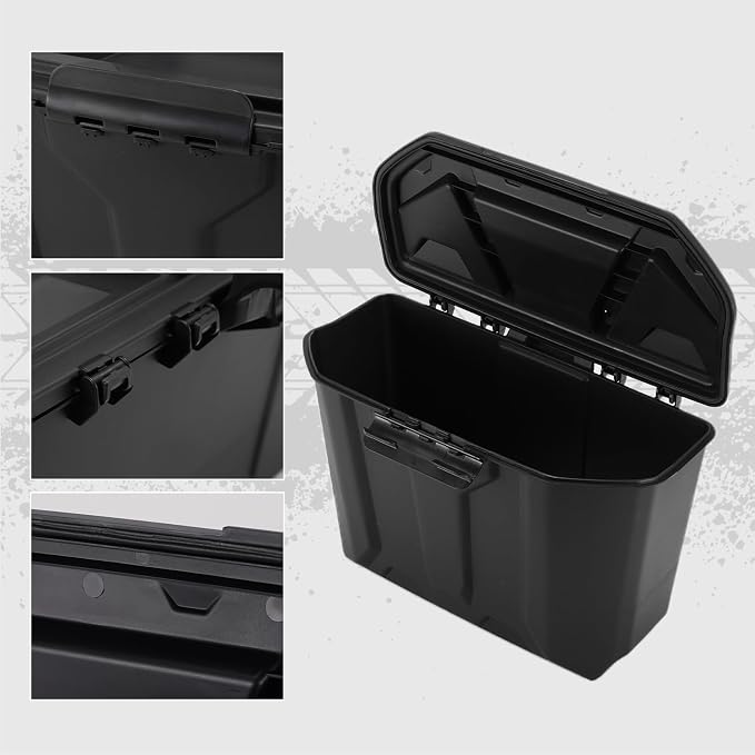 A & UTV PRO Under Seat Storage Bin for Can Am Defender, Under Seat Waterproof Storage Box Accessories for Can Am Defender Max HD10 HD9 HD8 HD5 2016-2025, Replace #715003314