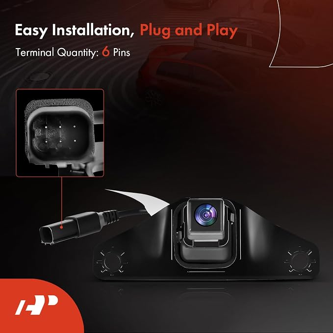 A-Premium Park Assist Camera Rear View Backup Reverse Camera Compatible with Select Lexus Models - 2014 2015 2016 2017 GX460 - Replace# 8679060180