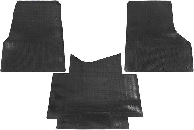 Floor Mats for Freightliner Cascadia 113 115 2008-2020 | Heavy Duty All-Weather Rubber Floor Liners | 3PCS Set Cargo Guard | Custom Fit Truck Accessories