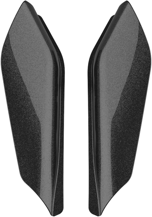 Advanblack 2025 RG Mid Frame Air Deflector, Raven Fade Harley Air Deflector Heat Shield Compatible for Harley Touring Street Glide, Road King, Electra Glide, 2009-2025