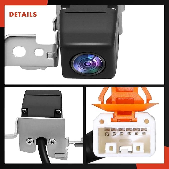 A-Premium Rear View Backup Camera Compatible with Acura | Parking Camera for 2010 2011 2012 RDX Sport Utility - Replace# 39530-STK-A11