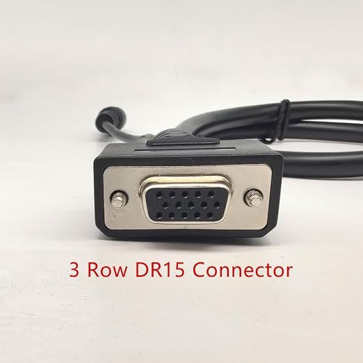LAUNCH Original Diagnostic Cable for DBSCar VII VCI Connector, DR15 Female to DR15 Female Replacement Cable Work with X431 CRP919EBT, CRP919XBT, PROS V+5.0 Elite, PRO3 ACE, PRO Dyno