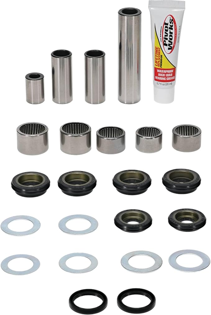 Pivot Works PWLK-T03-000 PW Linkage Bearing Kit Compatible With/Replacement For Gas-Gas EX250F 2021-2022, EX350F 2021-2022, EX450F 2021-2022, MC125 2021-2022, Husqvarna FC 250 2022, FC 350 2022