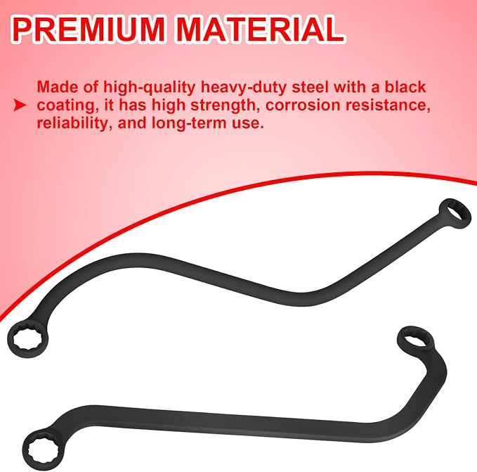 6087 Injection Pump Wrench Set Compatible with 1996-1999 GM Full Size 2WD/4WD Trucks Vans & Suburbans for 6.5L Diesel Engines