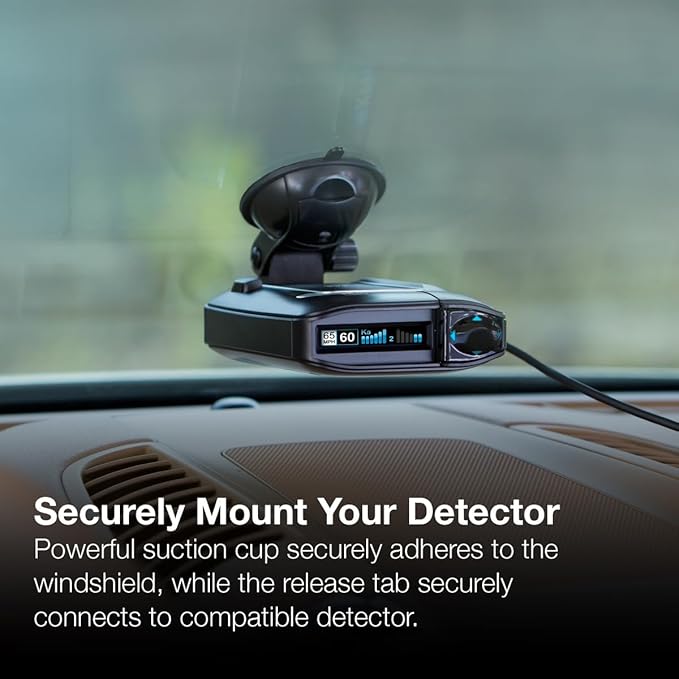 Escort Original StickyCup Silicone Suction Windshield Mount for MAX 360 and More Compatible Escort Radar Detectors (0020058-1)
