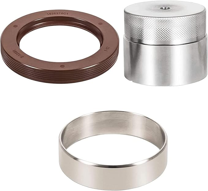 Front Crank Wear Sleeve Installer Kit/Sleeve Driver Tool with #OE Sleeve & Seal Fit for Ford 6.0L 2003-2010 Replaces 303-761