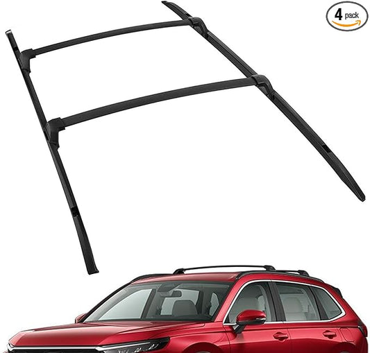 Roof Rack Side Rails & Cross Bars Compatible with Honda CRV CR-V 2017-2022 | Roof Luggage Carrier Rack Rails Crossbars Kit (4PCS)